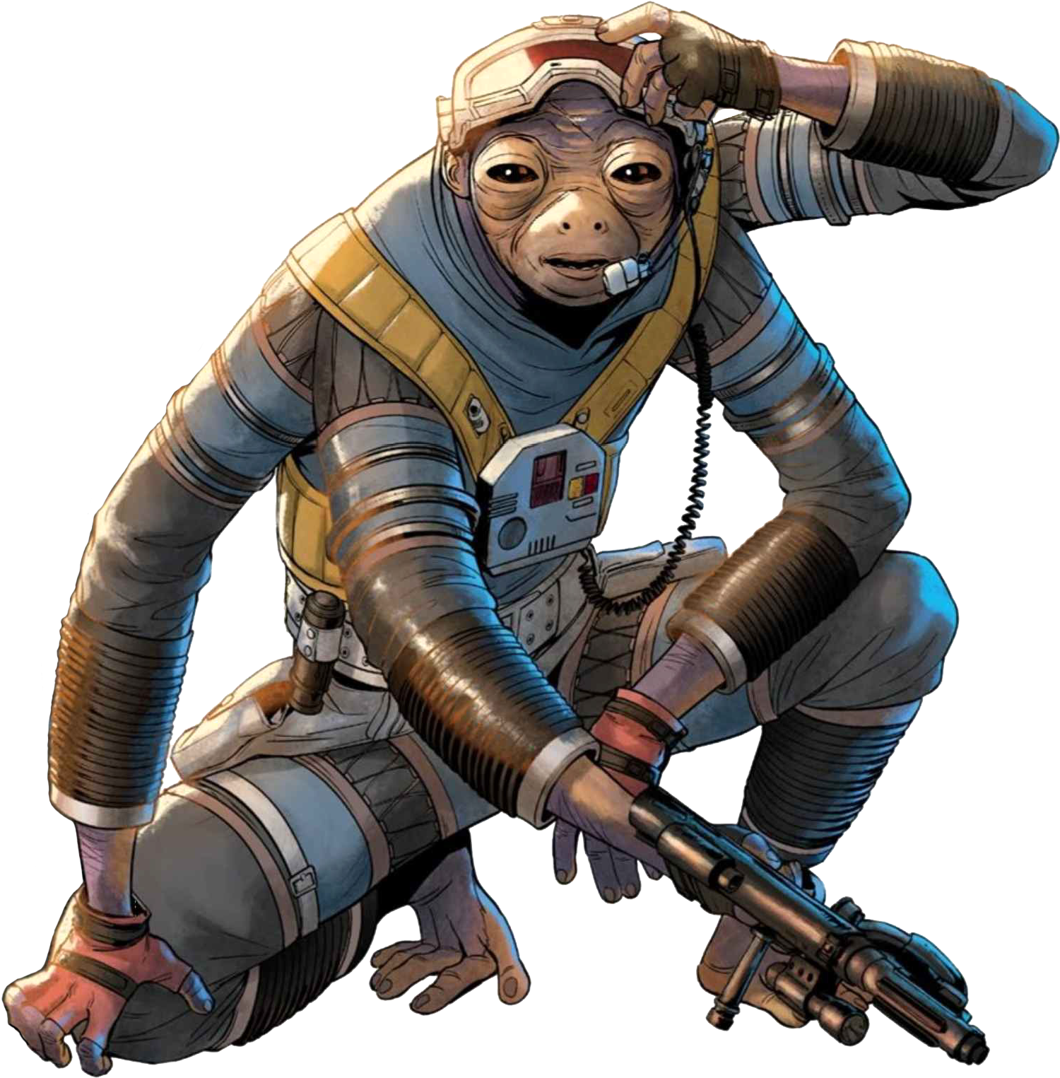 About Time We Saw An Alien With More Than Two Arms - Star Wars Rio Durant (1550x1600), Png Download