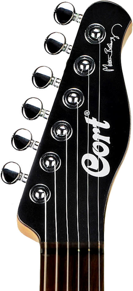 Cort Mbc-1 Matthew Bellamy Signature Matt Black (726x1000), Png Download