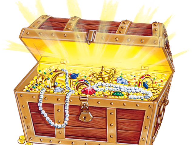 Treasure Hunt Chest Items (640x480), Png Download
