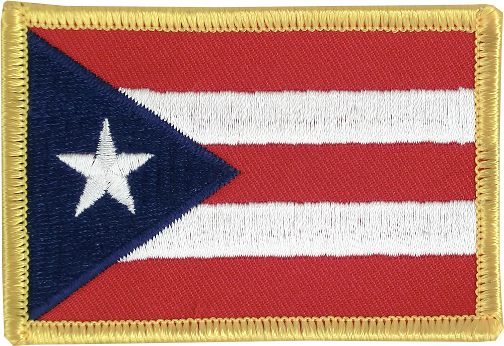 Puerto Rico - Flag Patch - Maxflags Puerto Rico - Flag Patch (1500x1000), Png Download