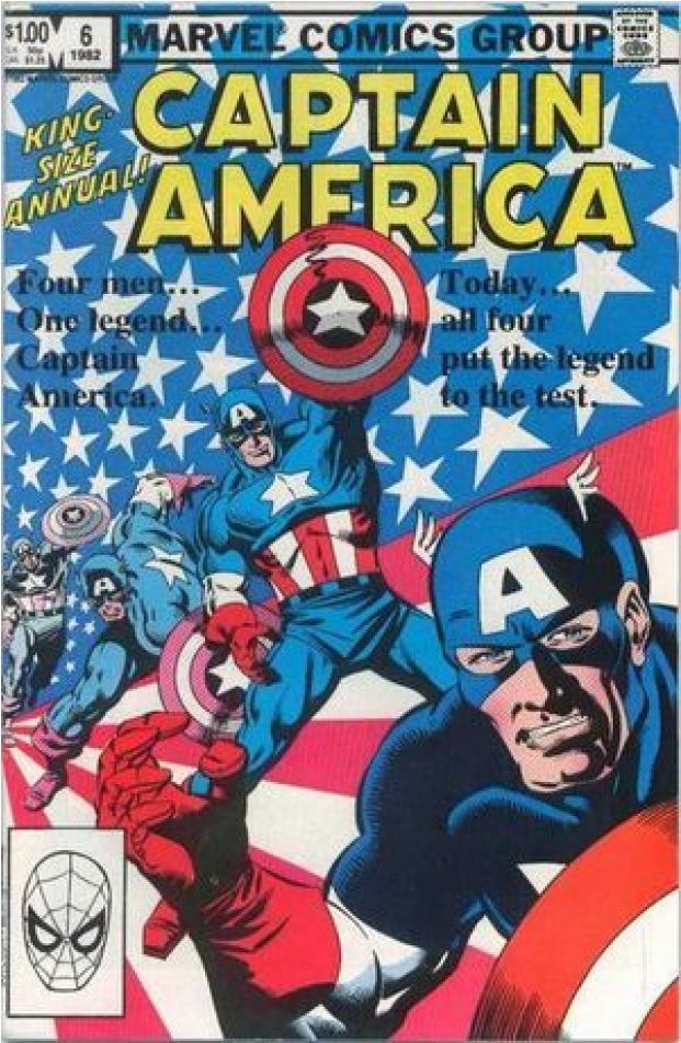 Captain America Annual (950x950), Png Download
