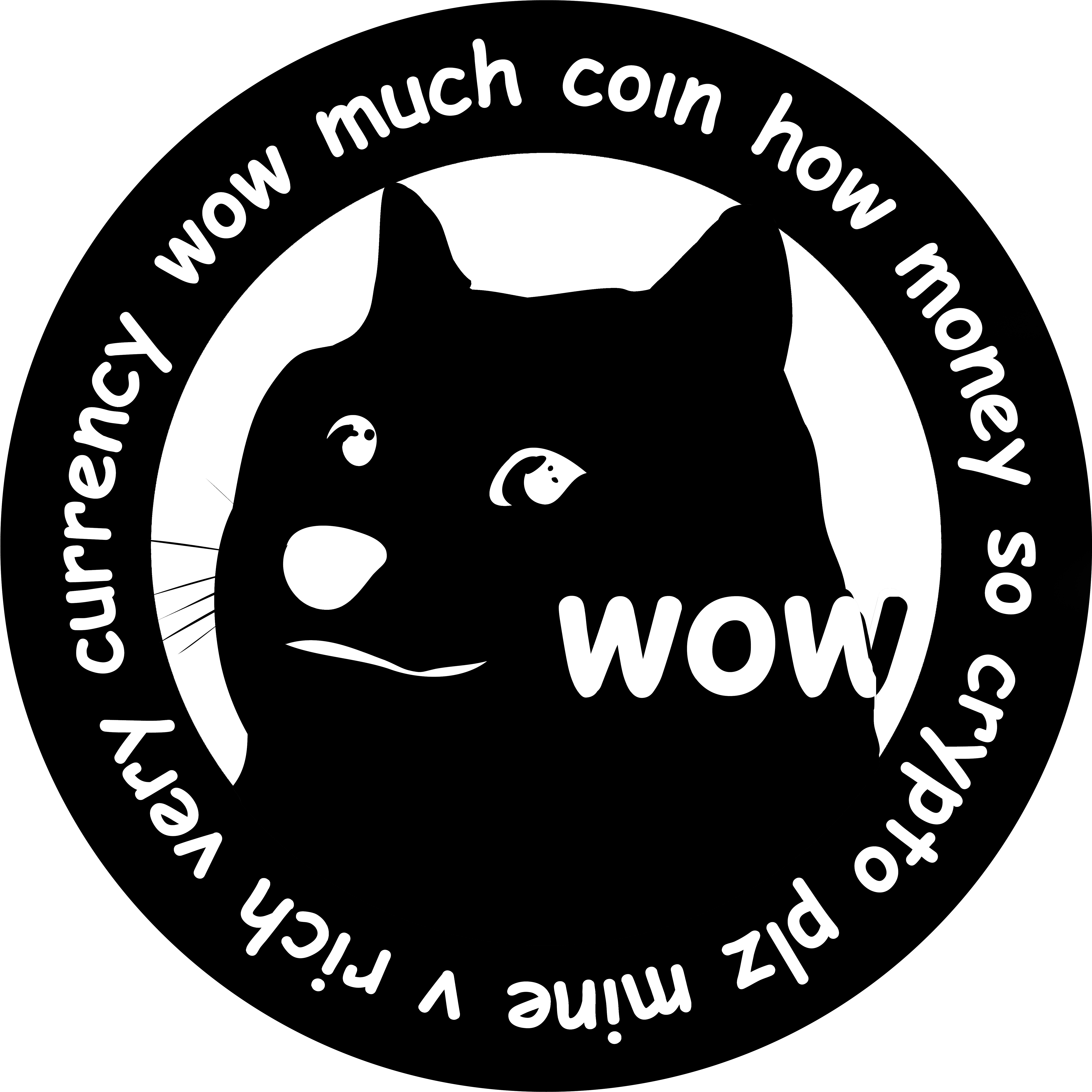 Dogecoin Silhouette - Happy St Patrick's Day 2011 (6000x6000), Png Download
