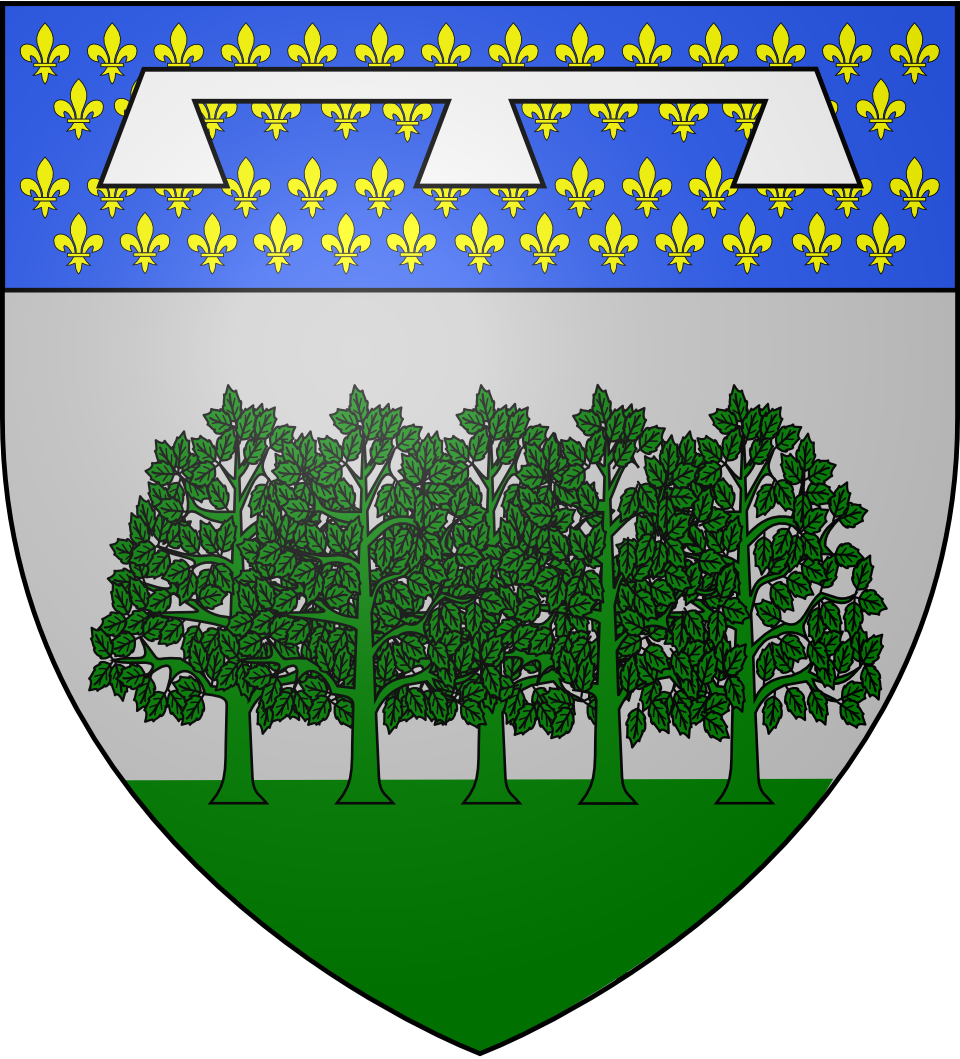 Blason Ville Fr Nemours - Nemours (960x1059), Png Download