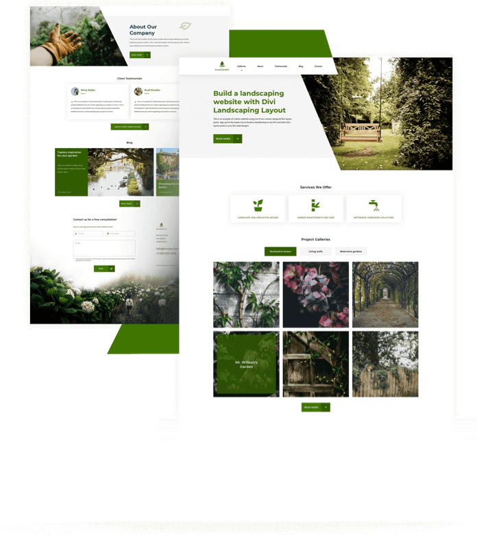 Complete With A Gallery Display, Testimonial Showcase - Botanical Garden (702x788), Png Download