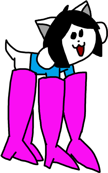 Undertale Temmie Shitpost Undertale Shitpost - Cartoon (800x600), Png Download