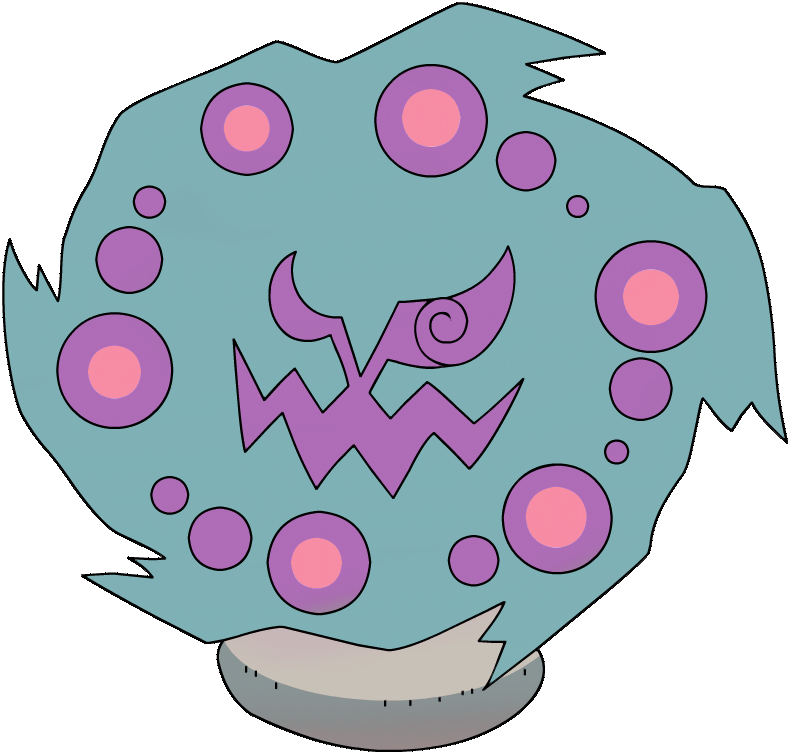 Shiny , - Pokemon Spiritomb (790x754), Png Download