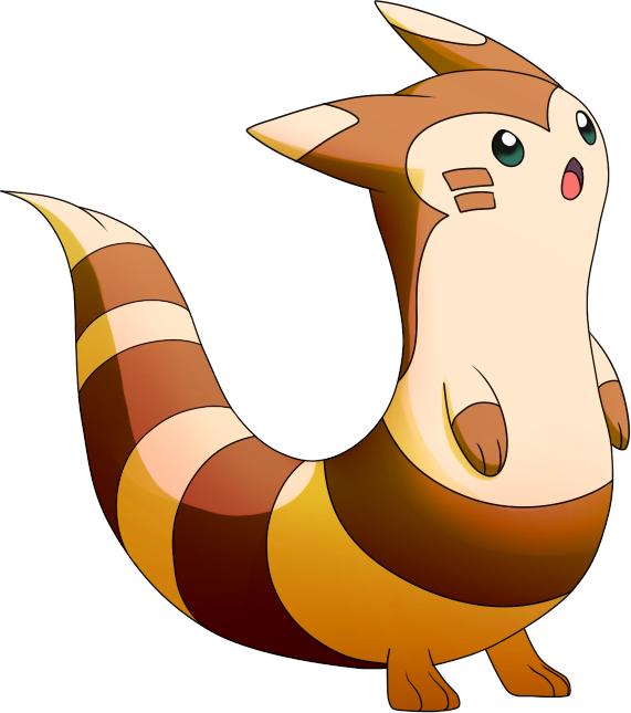 Pokemon Shiny-furret Is A Fictional Character Of Humans - Furret Pokèmon (571x645), Png Download