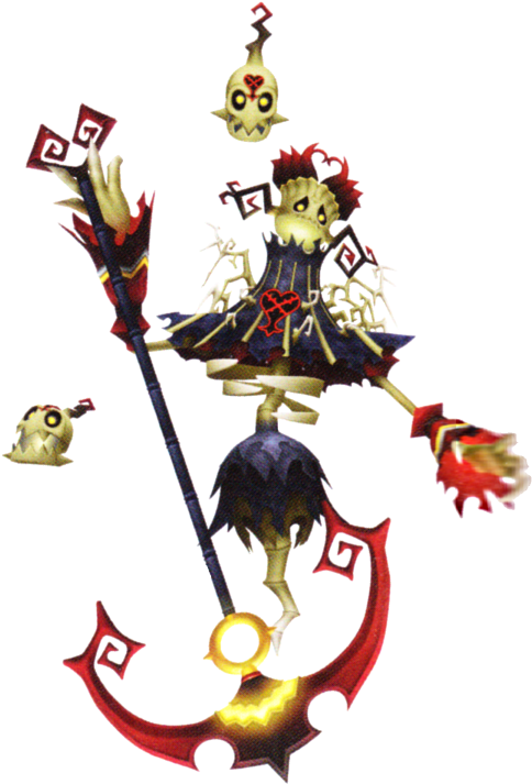 Grim Reaper Fm - Kingdom Hearts Reaper (500x719), Png Download