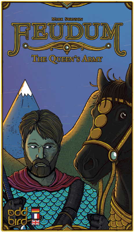 The Queen's Army - Feudum Board Game, The Game Steward (800x800), Png Download