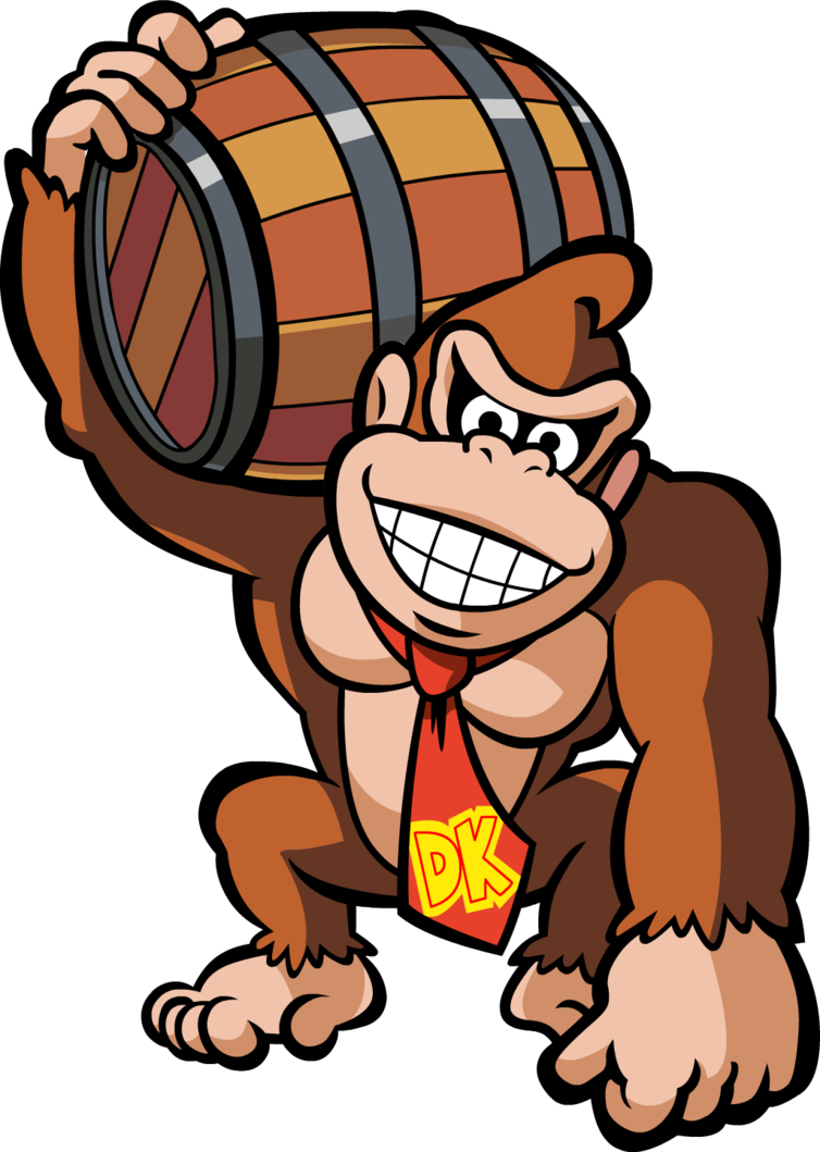 View Samegoogleiqdbsaucenao 668jg4 , - Donkey Kong With Barrel (754x1059), Png Download