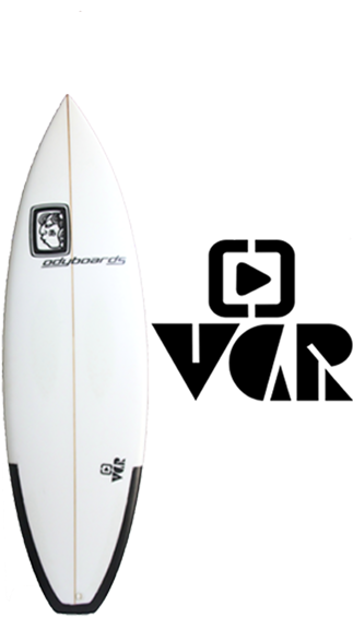 Vcr - Surfboard (540x600), Png Download