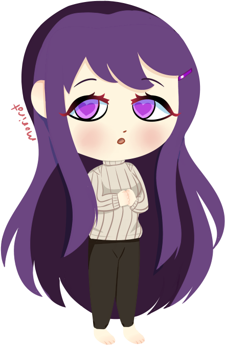 Find This Pin And More On Doki Doki By Katyadranova15 - Cartoon (475x717), Png Download