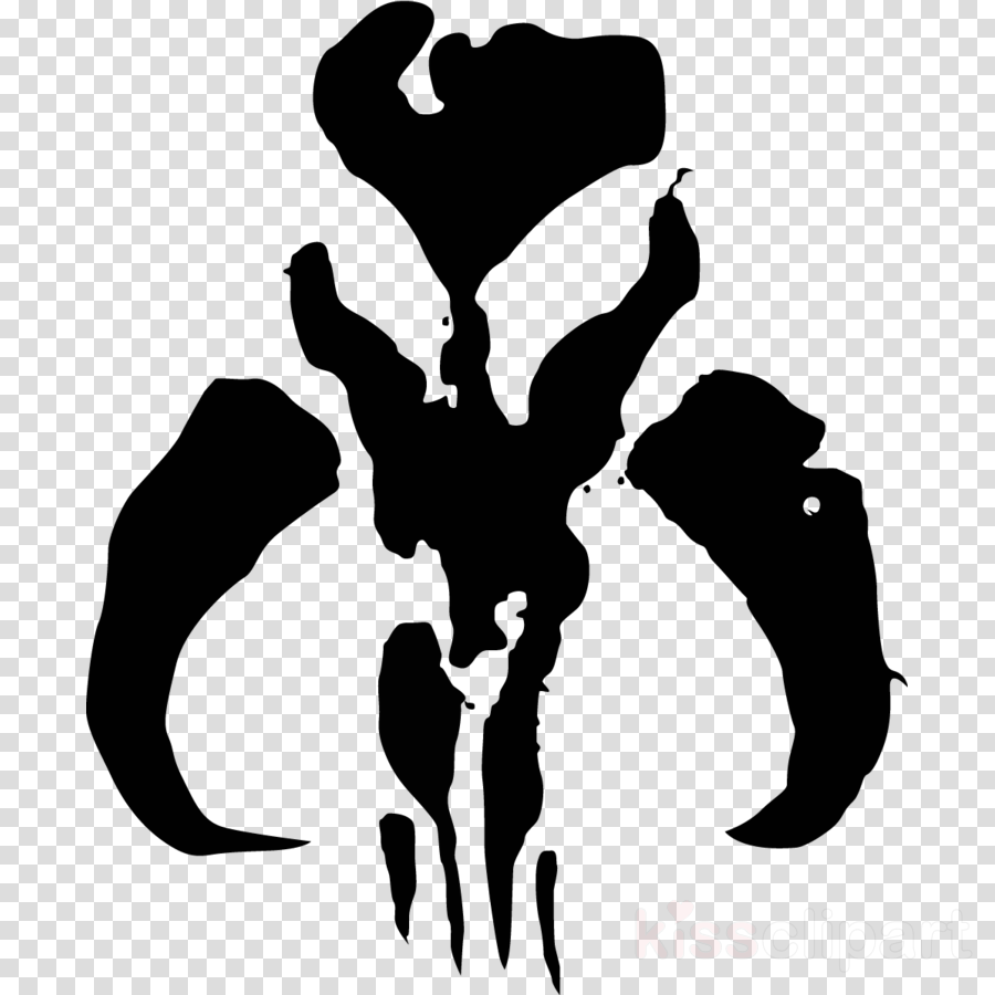 Boba Fett Symbol Clipart Boba Fett Jango Fett Mandalorian - Boba Fett Symbol (900x900), Png Download