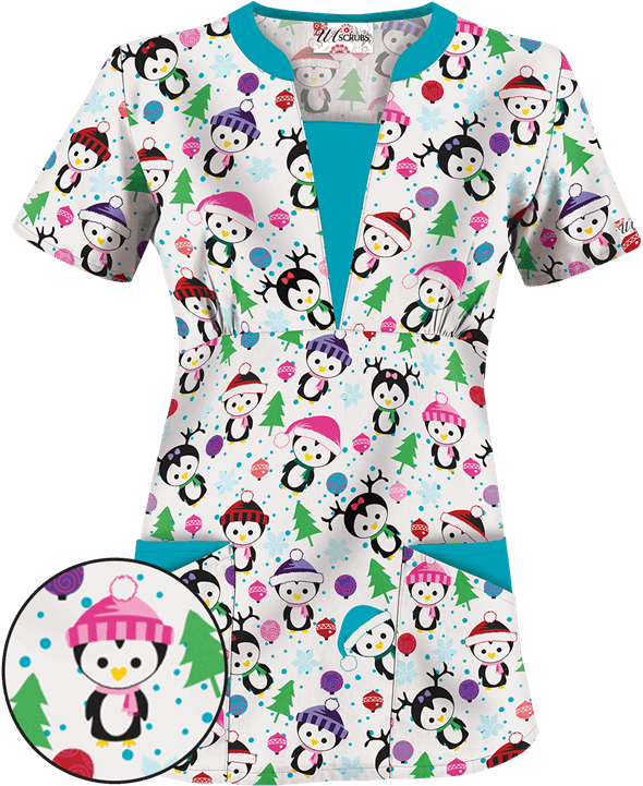 Pin By Allana Hobbs On Fashion - Batas De Enfermeira Pediatria (600x720), Png Download