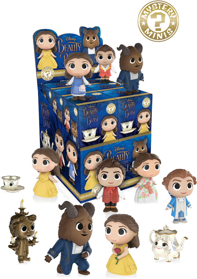 Mystery Minis Disney Beauty & The Beast Live Action (701x975), Png Download