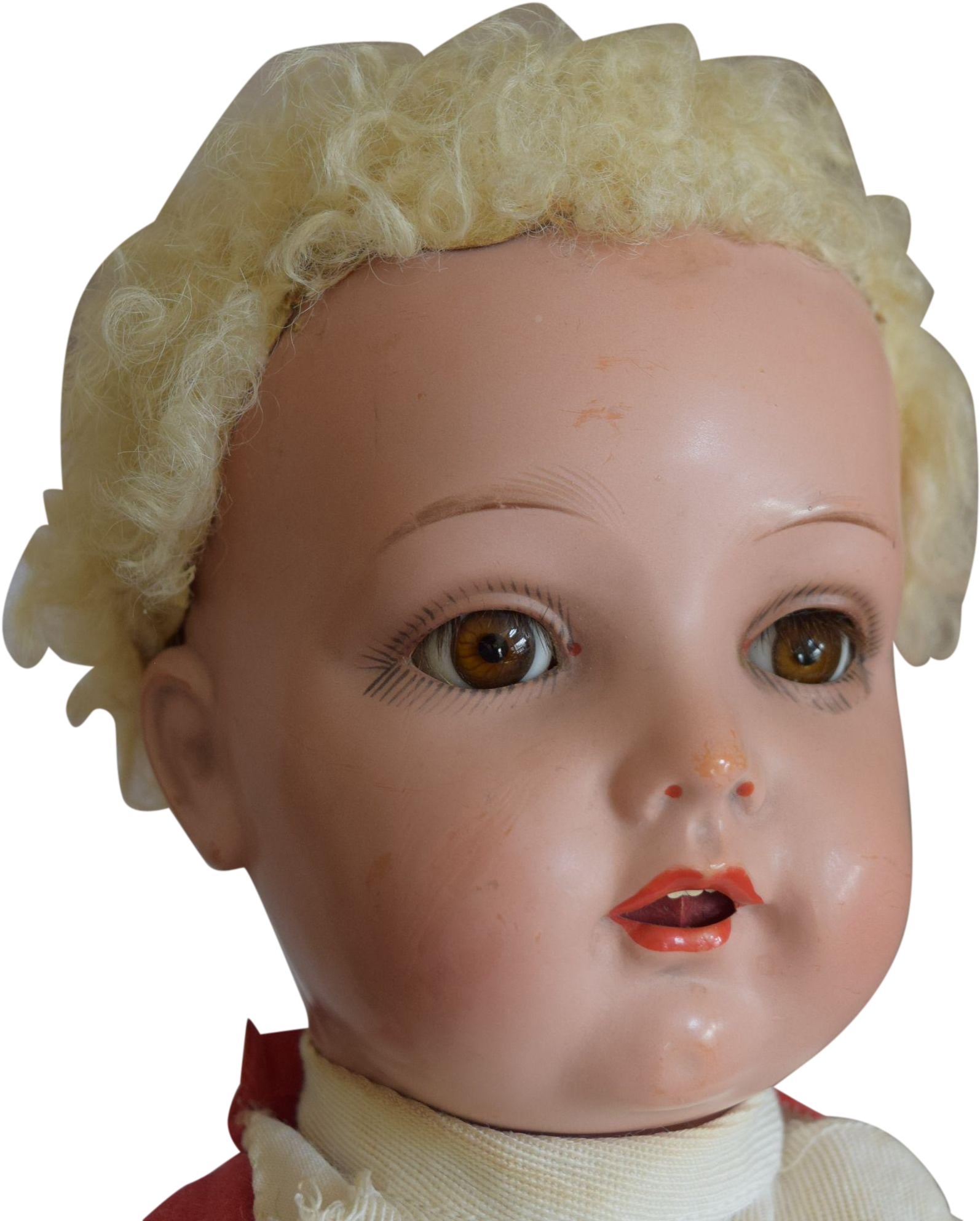 Kammer & Reinhardt Celluloid Head Child Doll - Doll (1984x1984), Png Download