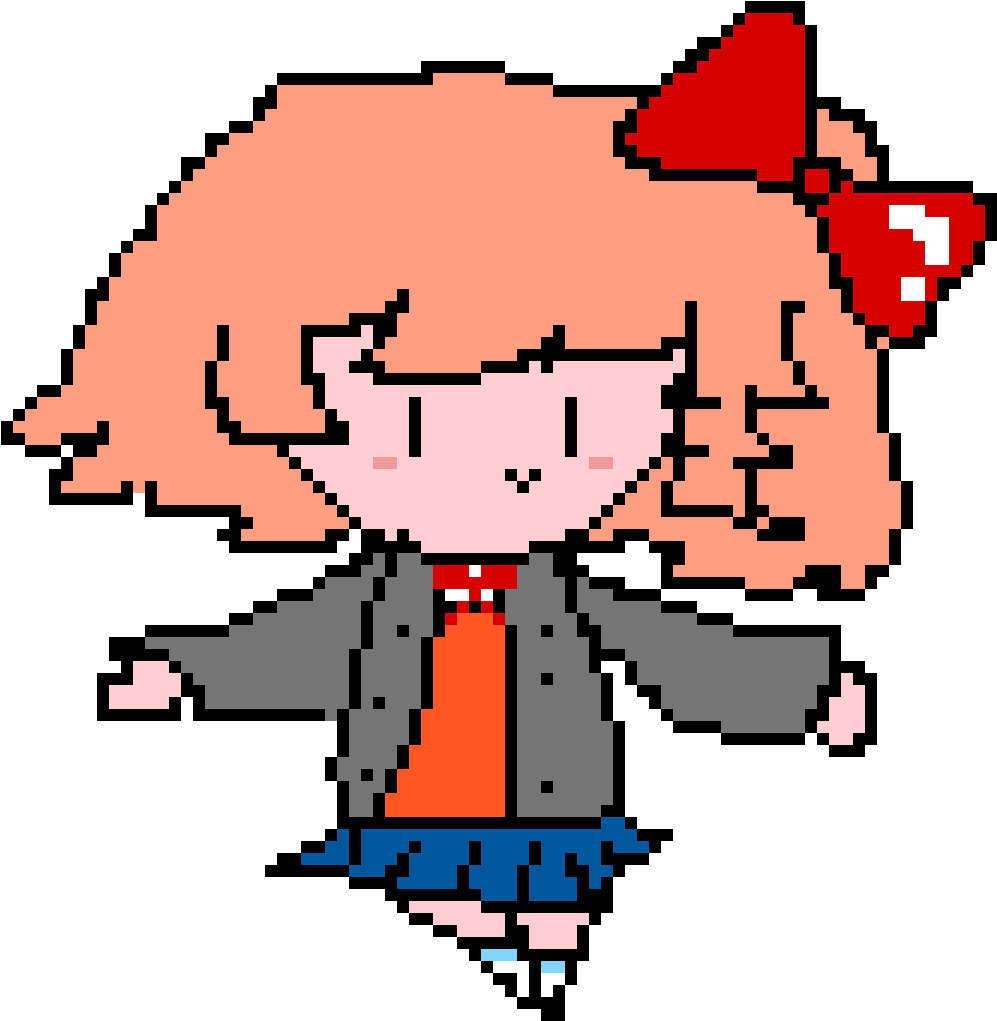 Sayori - Cartoon (1200x1200), Png Download