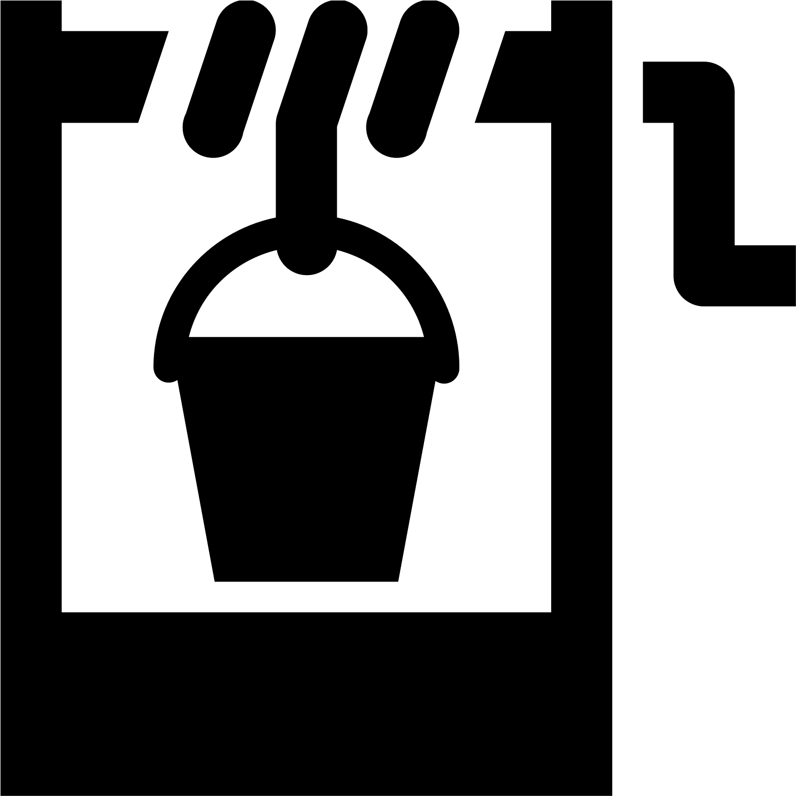 The Icon Is A Picture Of The Logo For Well - Well Icon (1600x1600), Png Download