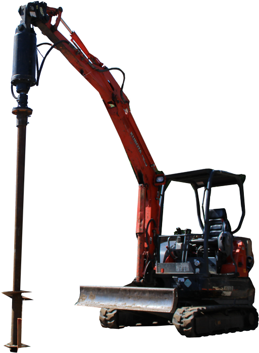 Helical Piles, Which Are Sometimes Referred To As Helical - Helix Pile Fence Post (1200x800), Png Download