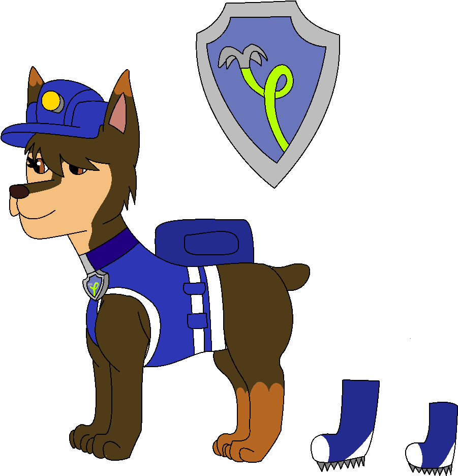 Sora Uniform - Marshall Paw Patrol Without Uniform (1069x1019), Png Download