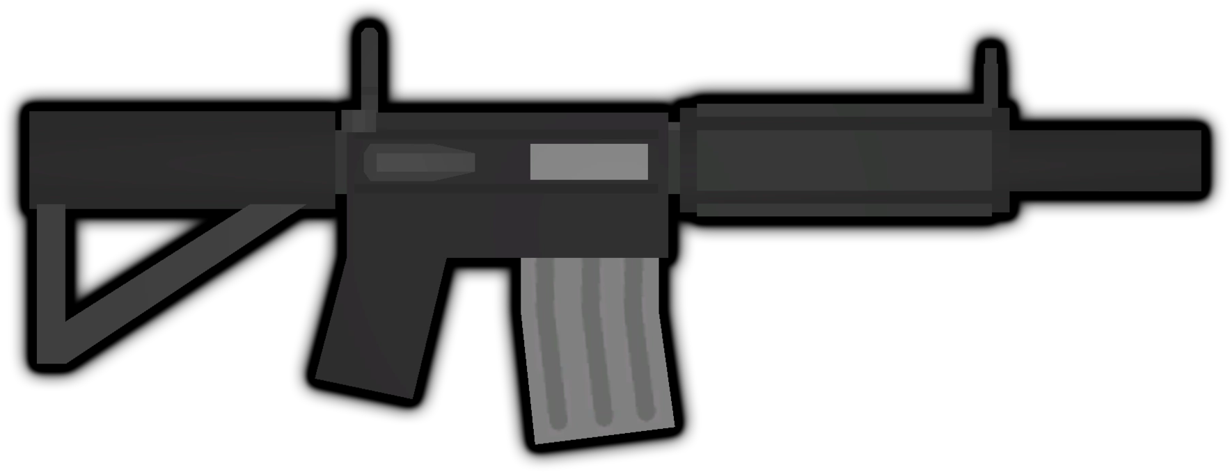 2000cb=20181228055832 - Assault Rifle (2000x1000), Png Download