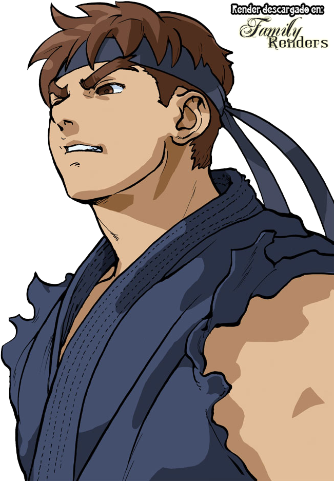 Ryu Sf Alpha 3 (700x950), Png Download