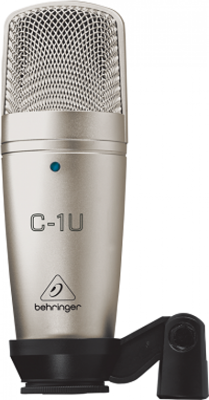 Behringer C-1u Usb Studio Condenser Mic (600x800), Png Download