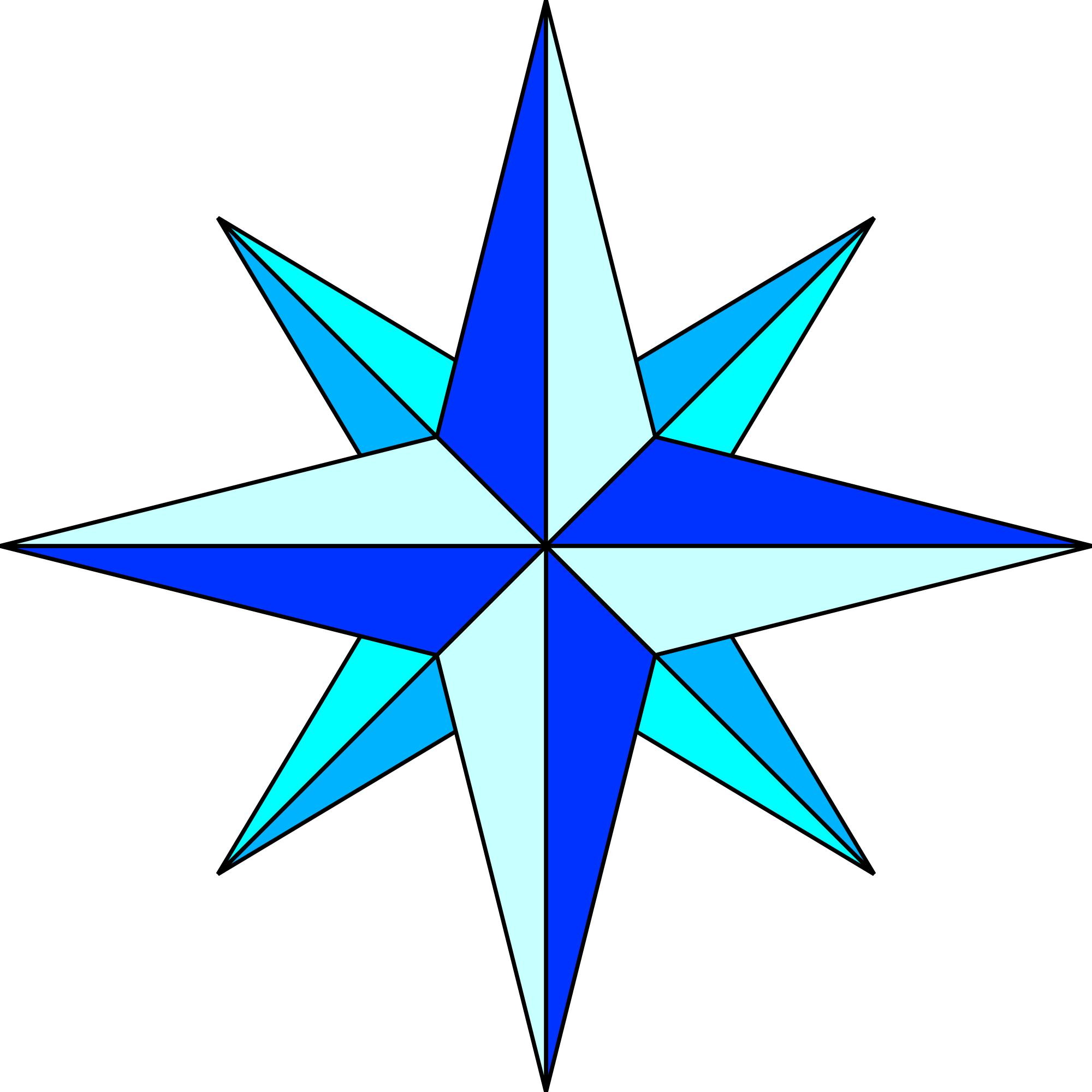 Open - Compass Roses (2000x2000), Png Download