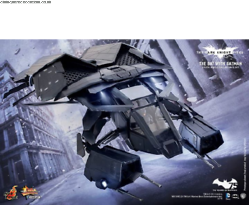 Get The Latest Hot Toys Batman - Batman Dark Knight The Bat (800x785), Png Download