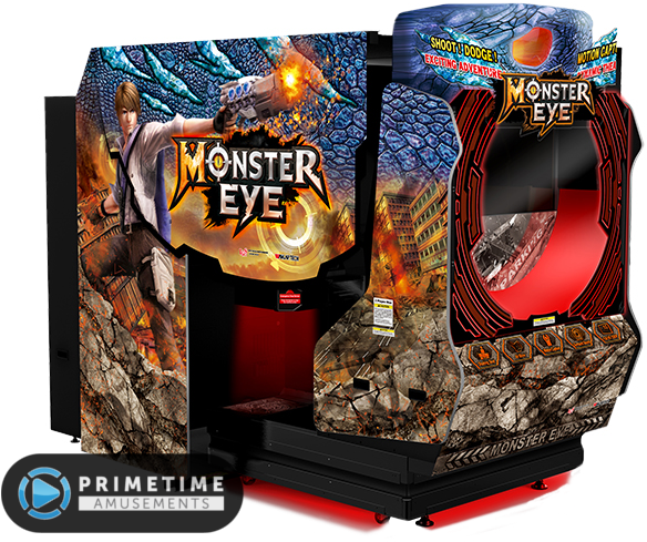 Monster Eye 5d Dynamic Theater - Monster Eyes Machine Game (715x646), Png Download