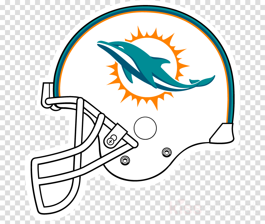Miami Dolphins Logo High Resolution Clipart Miami Dolphins - Jake Long Autographed Miami Dolphins Riddell Mini Helmet (900x760), Png Download