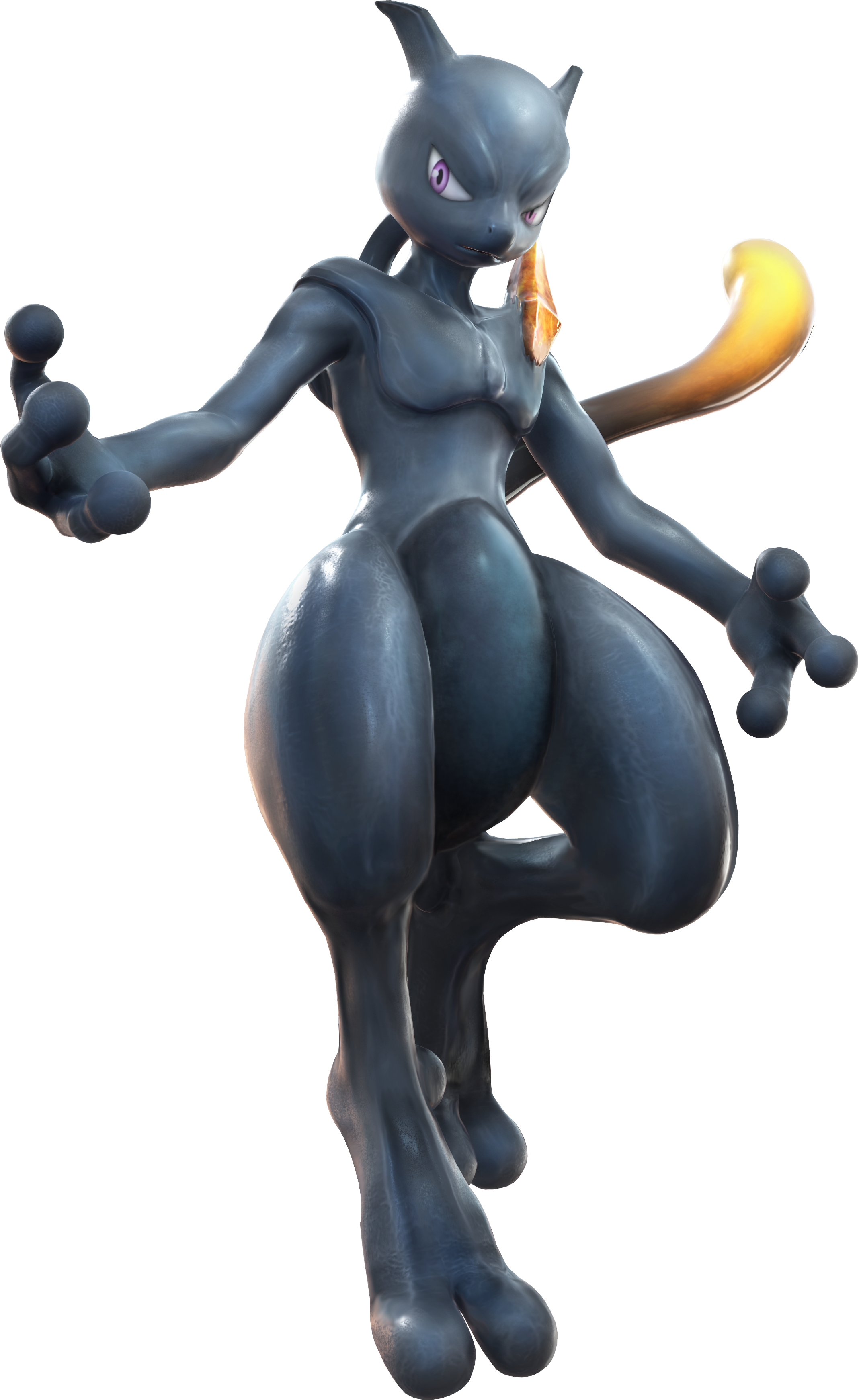Shadow - Do Shadow Mewtwo (2137x3485), Png Download