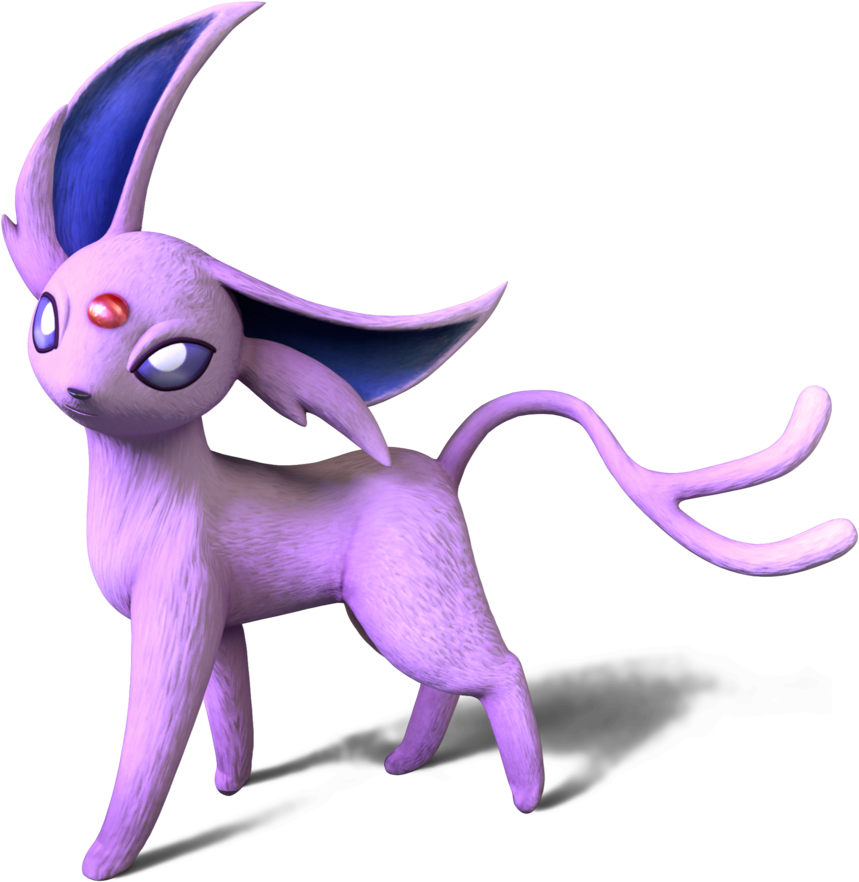 Pokken Tournament Espeon Png Clip Art Library (871x917), Png Download
