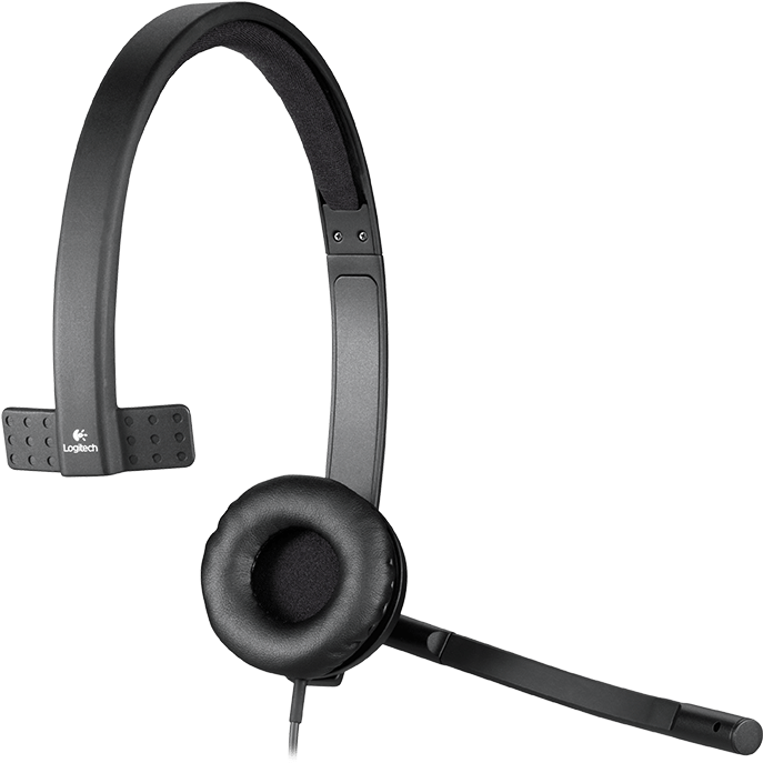 Logitech Usb Headset H570e (800x687), Png Download