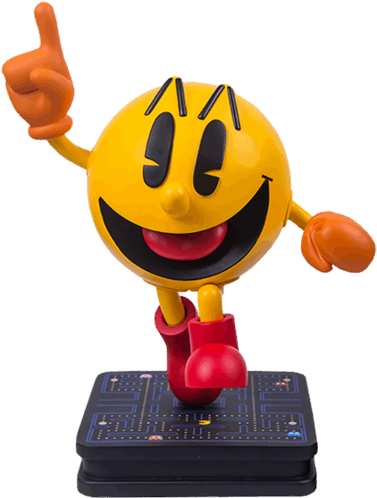Pacman 17” Statue - Pac-man Statue - 17 Inch (600x600), Png Download