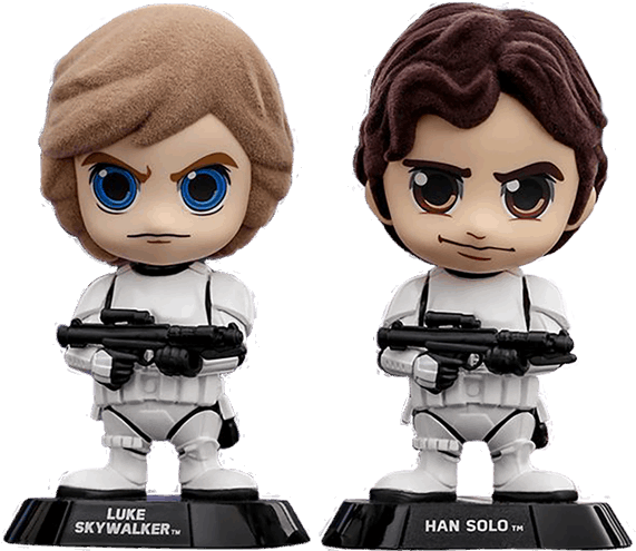 1 Of - Hot Toys Cosbaby Star Wars Frozen (600x600), Png Download