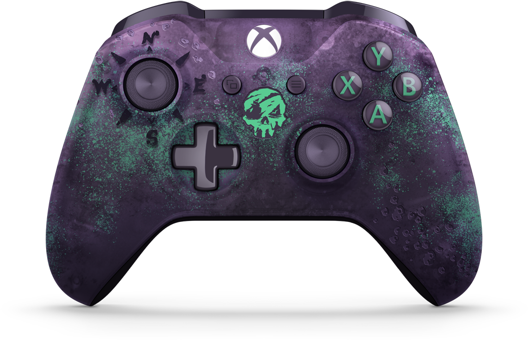 The Sea Of Thieves Limited Edition Controller (1080x822), Png Download
