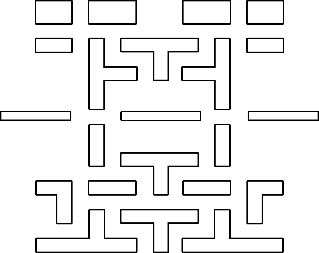 Jssb Stage Layout - Cross (1095x868), Png Download