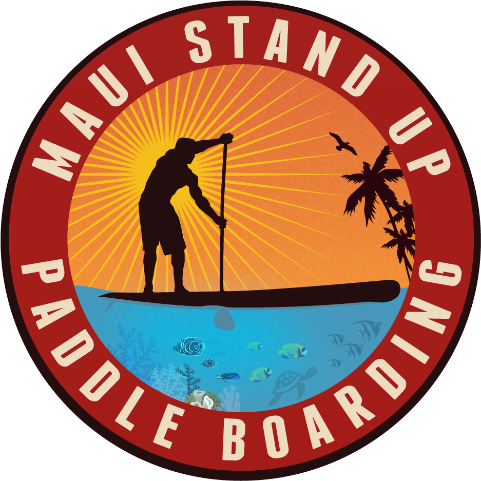 Maui Stand Up Paddle Boarding - Stand Up Paddle Board Logo (1000x1000), Png Download