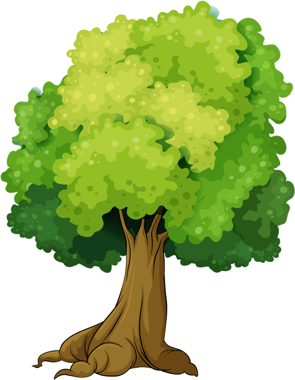 Яндекс - Фотки - Tree With Face Clipart (632x800), Png Download