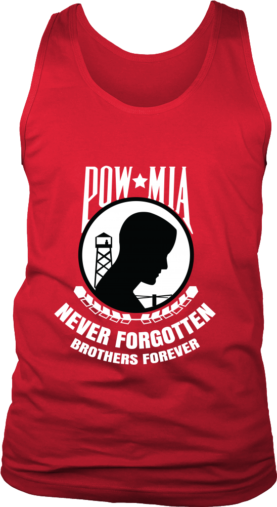 Funkyshirty Pow Mia Never Forgotten Brothers Forever - Briarwood Lane Pow House Flag (1000x1000), Png Download