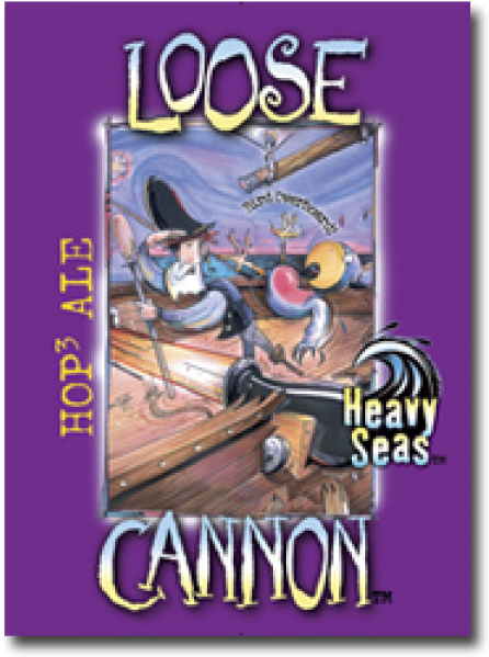 Heavy Seas Loose Cannon Ale - 6 Pack, 12 Fl Oz Bottles (600x600), Png Download