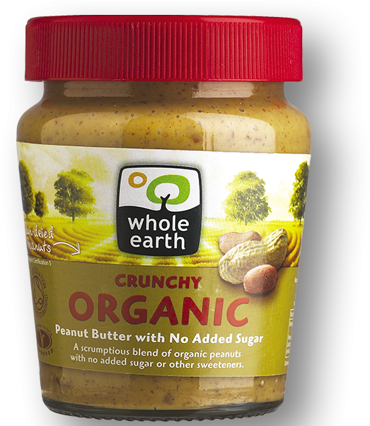 Quick Overview - Whole Earth Peanut Butter Crunchy (600x600), Png Download