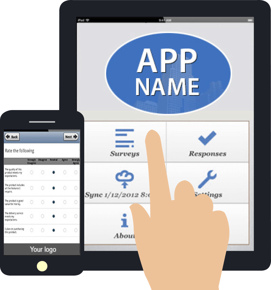Survey Apps (904x967), Png Download