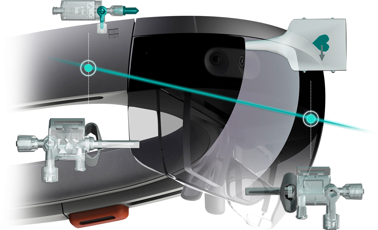 Microsoft Hololens (1293x772), Png Download