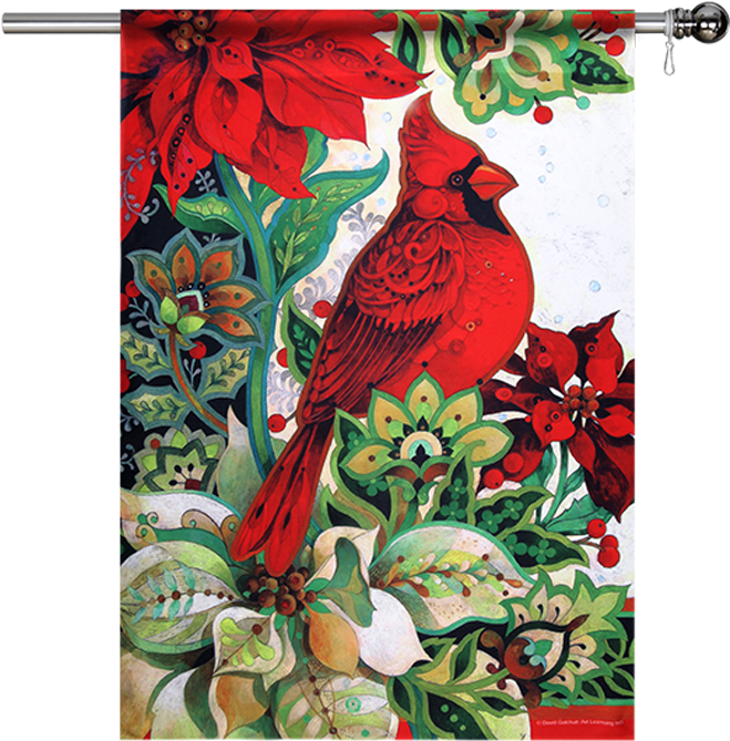 David Galchutt - The Winter Roost Canvas (700x700), Png Download