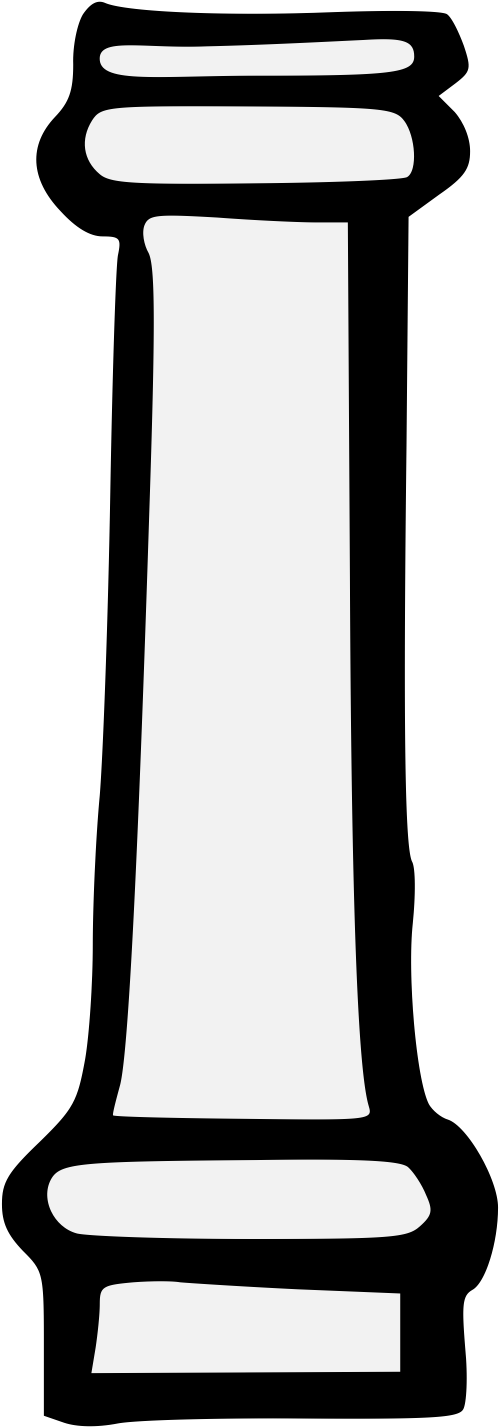 Column - Rain Gutter (520x1462), Png Download