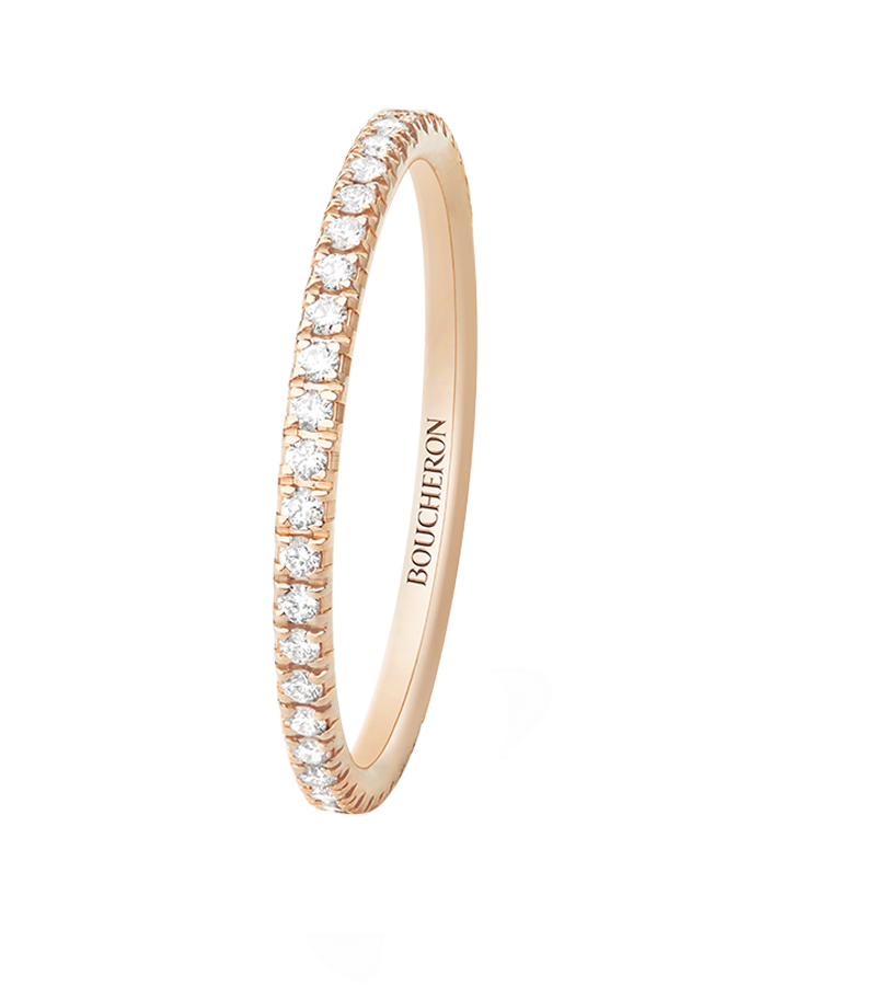 Tiny Yellow Gold Wedding Band (960x960), Png Download