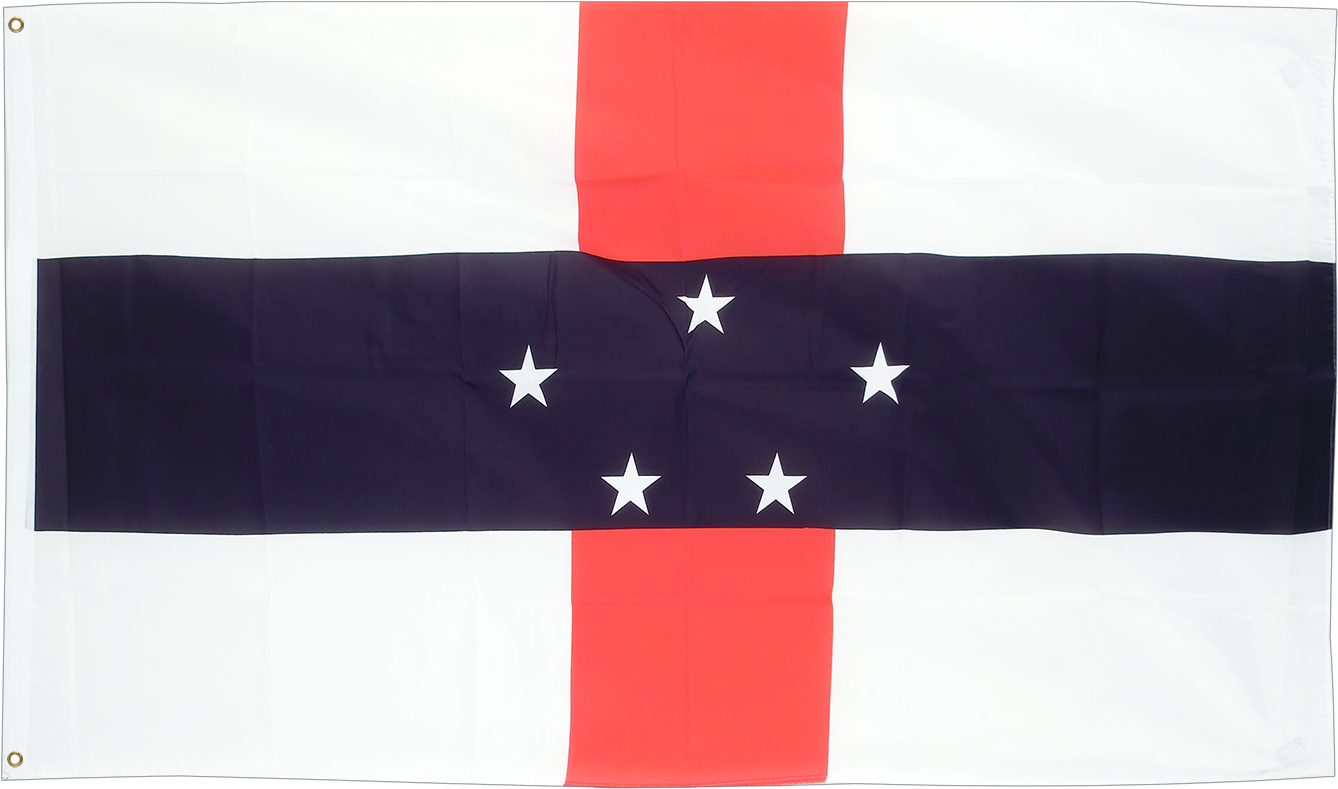 Sold Without Decoration - Netherlands Antilles Flag - 3x5 Ft (1500x1000), Png Download