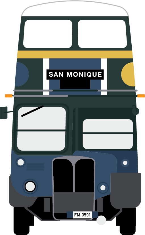 1947 Aec Regent Iii (1458x892), Png Download